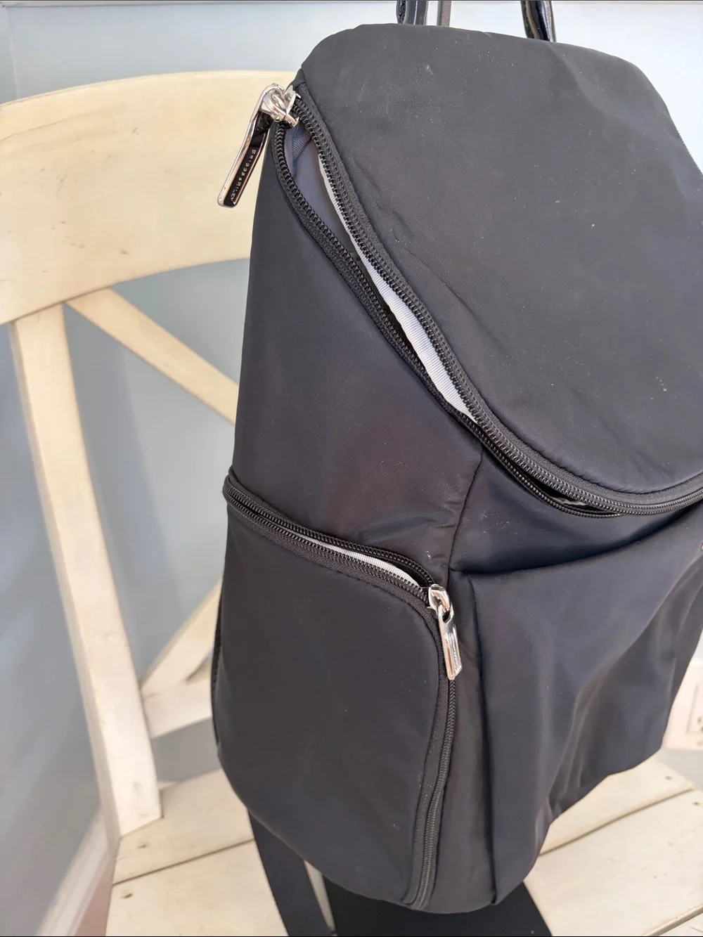 Briggs & Riley Travelware Black Travel Backpack with Front Pocket